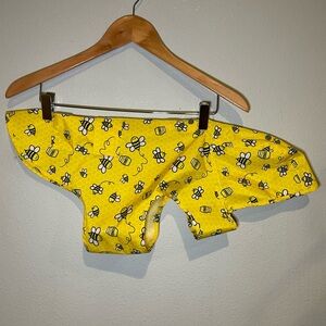 Canada Pooch Yellow Bee Print Dog Shirt